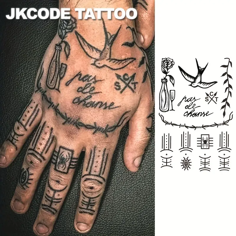 وشم على اليد | تاتو | tattoo |صور وشم