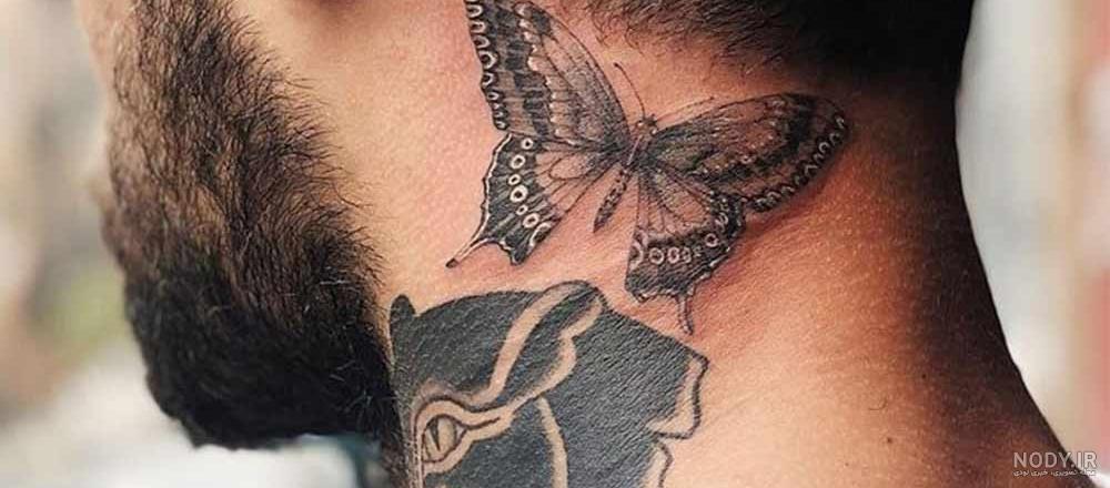 ۶۰ طرح تاتو روی کمر و گردن مردانه و زنانه