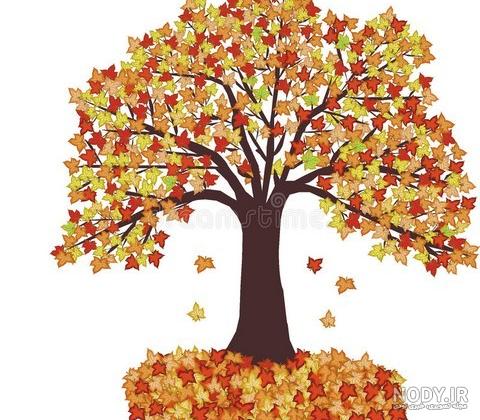 27+ عکس )نقاشی درخت پاییزی مرحله به مرحله+ ویدئو آموزشی