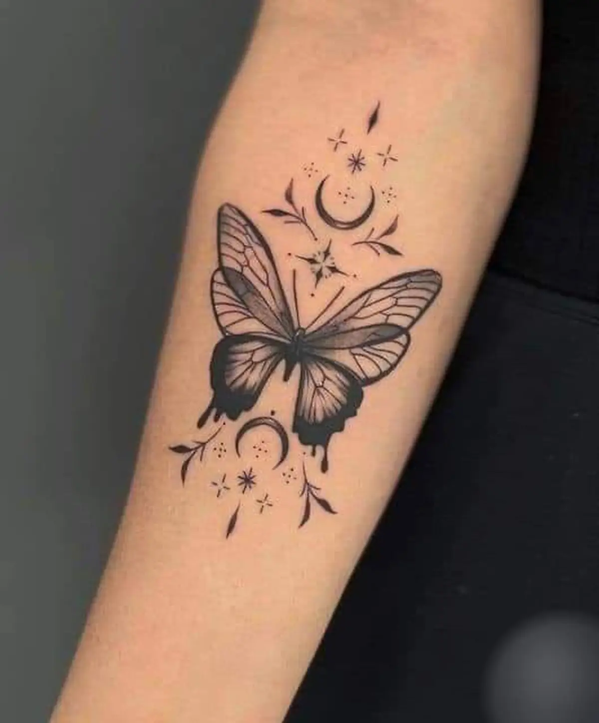 تاتو دخترانه روی بدن