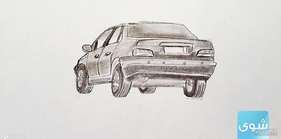 عکس نقاشی ۴۰۵ شوتی ساده