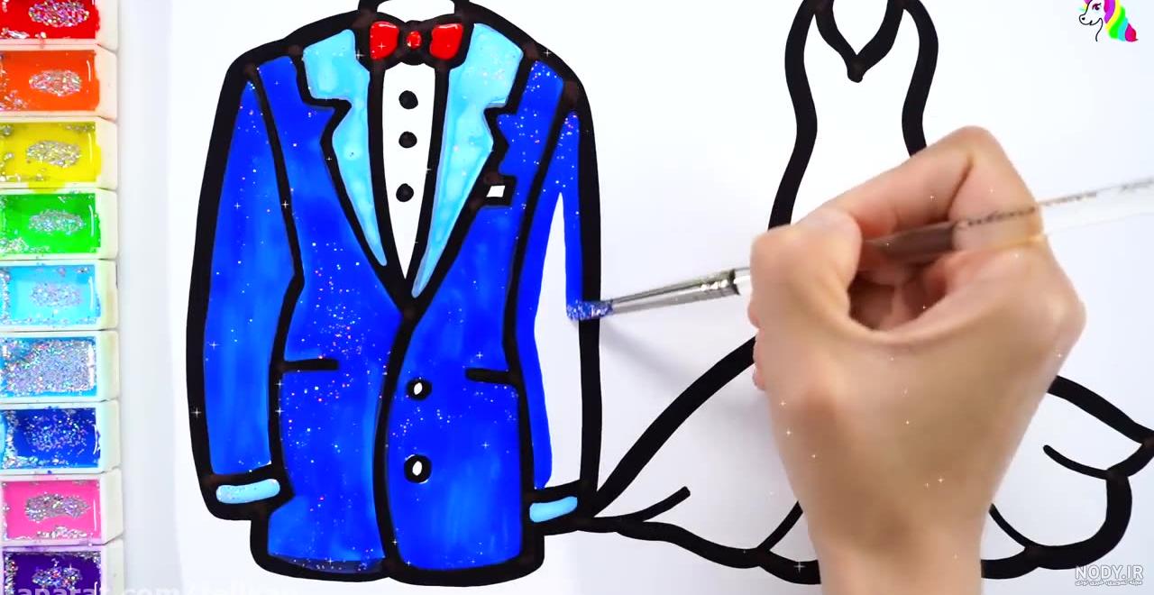 نقاشی کودک - نقاشی عروس دریایی - آموزش نقاشی ماهی دریا با نقاش کوچولو ...