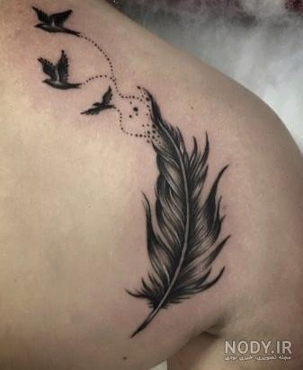 وشم طيور على الركبة #حسين_تاتو #وشم_دائم #وشم #tattoo #وشم_نسائي #العراق  #بغداد #الكرادة