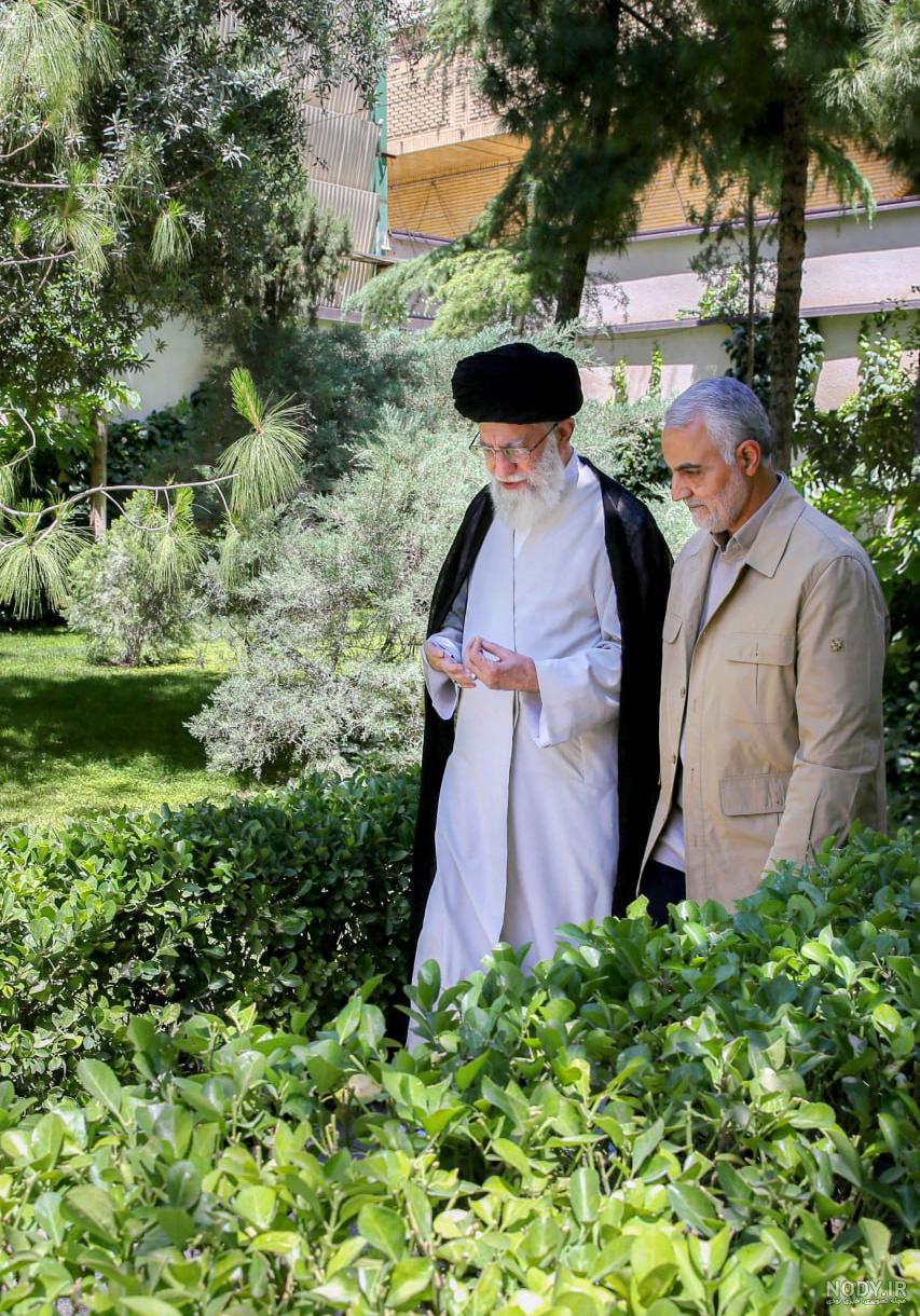 بوسه رهبر معظم انقلاب بر سر سردار سلیمانی+ عکس - تسنیم بوسه رهبر معظم انقلاب بر سر سردار سلیمانی+ عکس - تسنیم
