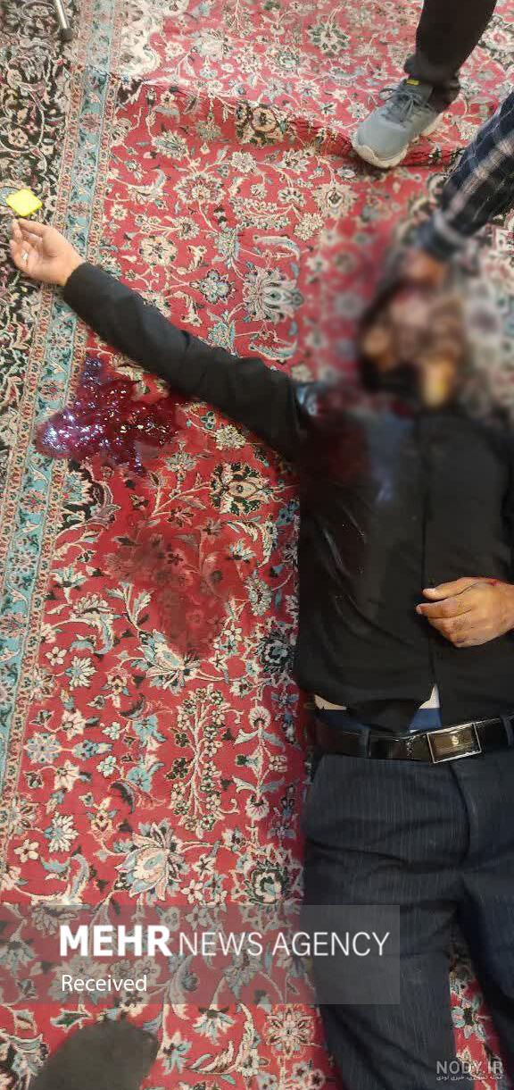 تصویر پیکر شهید حادثه تروریستی امشب در شاهچراغ - تابناک | TABNAK