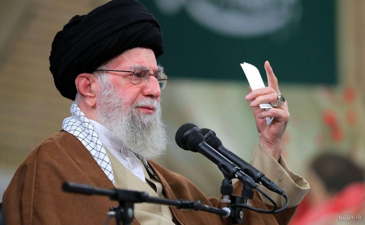 عکس رهبر انقلاب و رئیسی