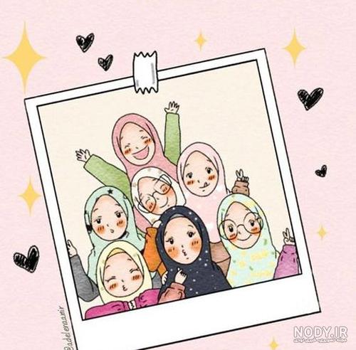 عکس شش تا رفیق دختر
