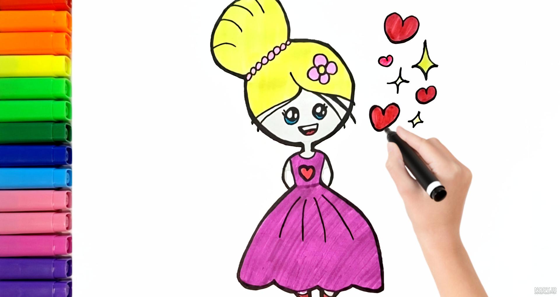 نقاشی دختر عموم