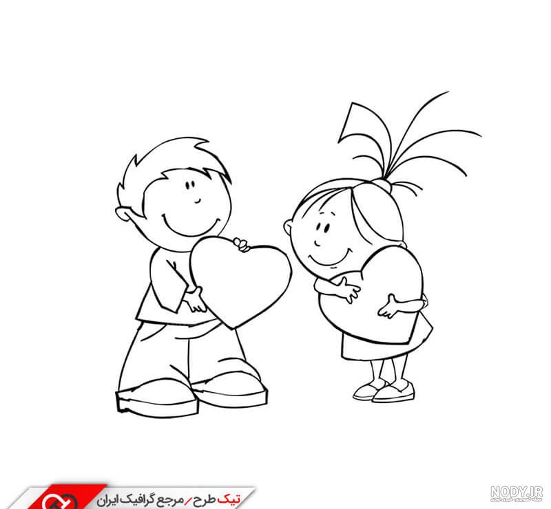 نقاشی های فانتزی عاشقانه دختر و پسر