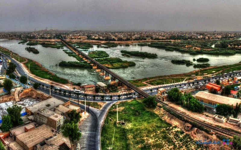 آخرین خبر | عکس/ تصاویر زیبا از نورافشانی پل های شهر اهواز