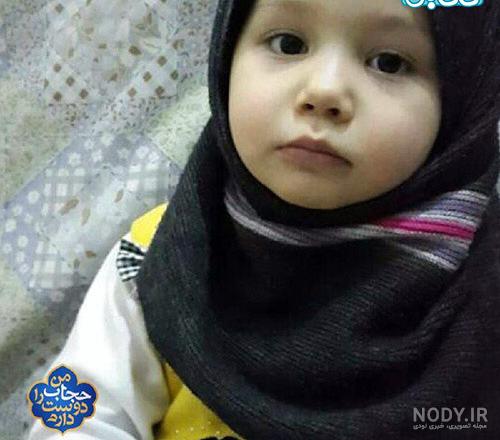 دانلود طرح بنر عفاف و حجاب با عکس کودک محجبه PSD لایه باز