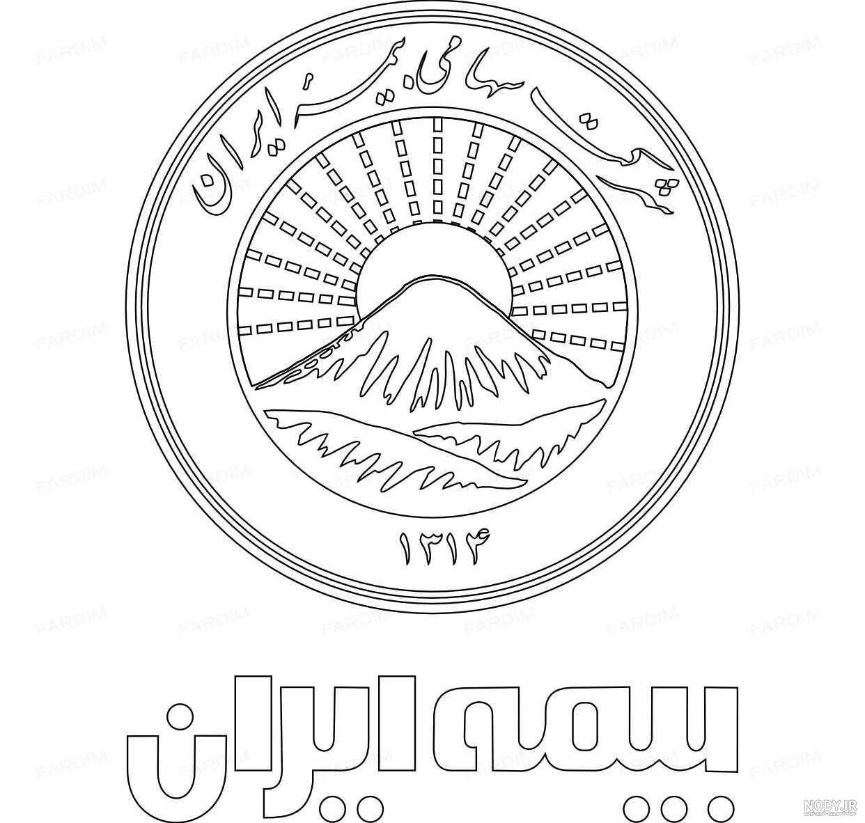 طرح لایه باز استند بیمه شخص ثالث بیمه ایران - کافه گرافیک