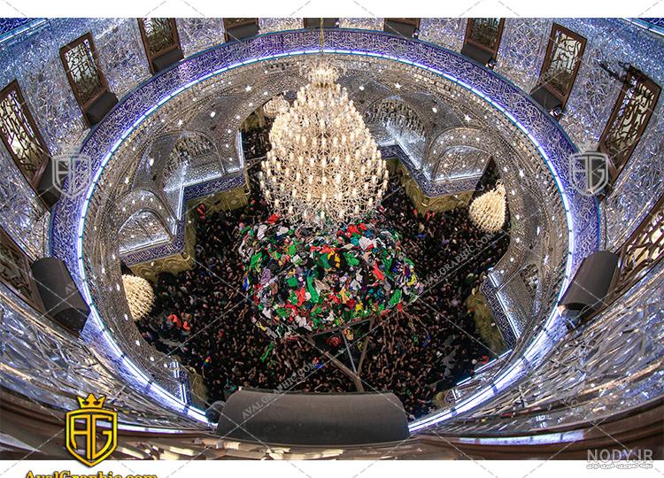 عکس امام حسین در حال نماز