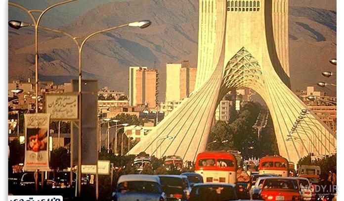 عکس برج ازادی قدیمی