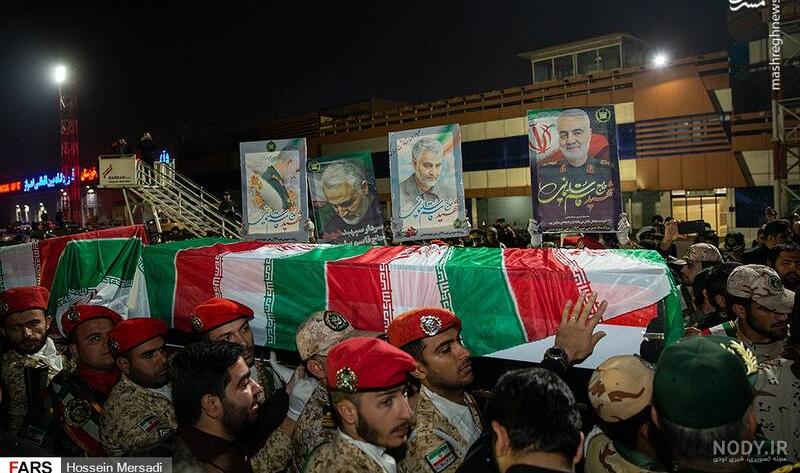 عکس فرودگاه اهواز در شب
