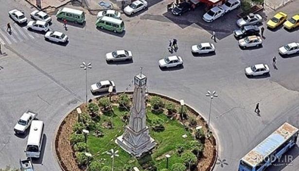 عکس فلکه چهارشیر اهواز