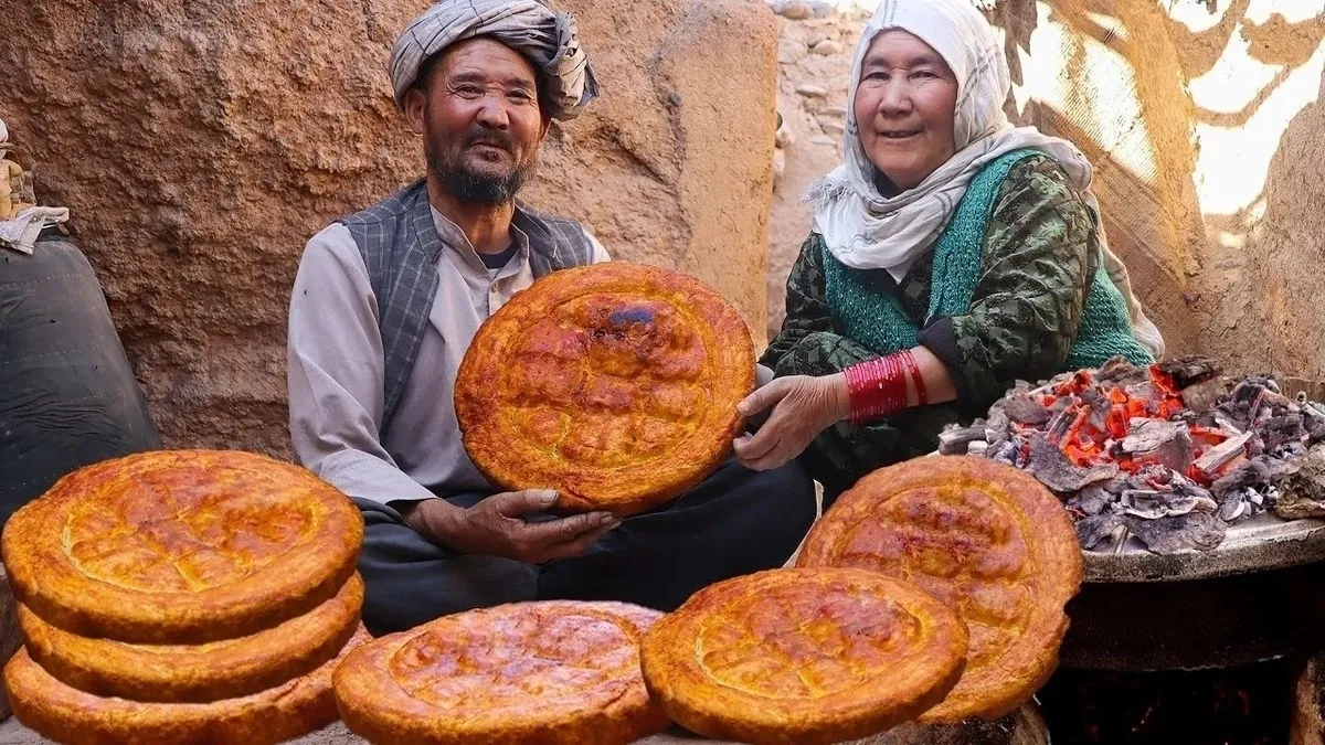 عکس نان خشک افغانی