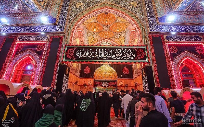 عکس نقاشی خیمه گاه امام حسین