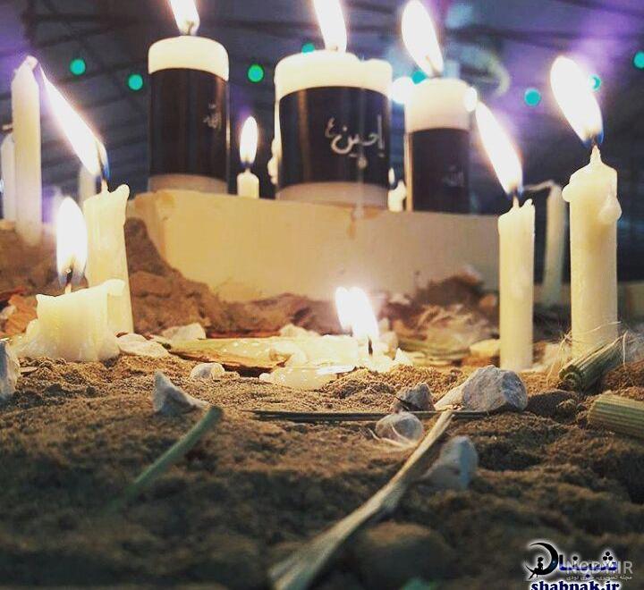 عکس نوشته شام غریبان امام حسین