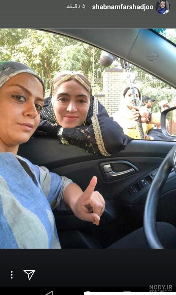 عکس واقعی آهو در سریال بانوی عمارت