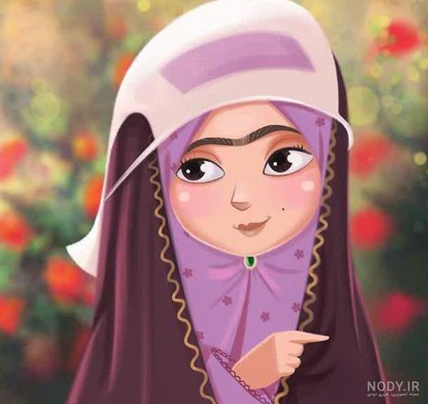 عکس پروفایل دخترونه فانتزی با حجاب ❤️ [ بهترین تصاویر ]