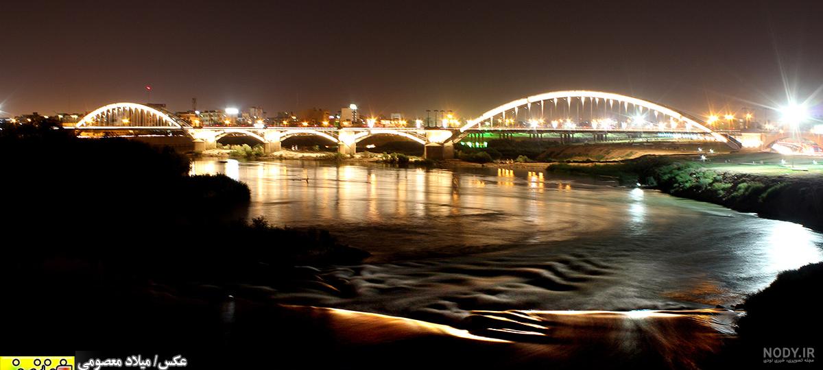 عکس پل های اهواز