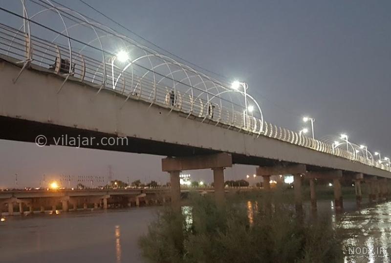 عکس پل طبیعت اهواز