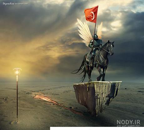 عکس یا حسین برای پروفایل محرم | 86 عکس نوشته حرم و کربلا با کیفیت بالا