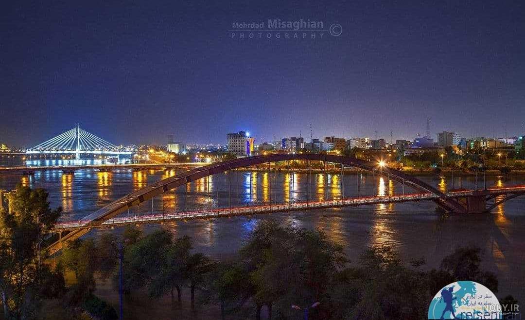 عکسهای زیبا از اهواز در شب - تصاوير بزرگ - بهار نیوز