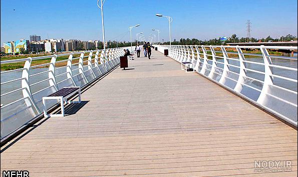 پل طبیعت کیانپارس اهواز | دیدنی های اهواز | علاءالدین تراول