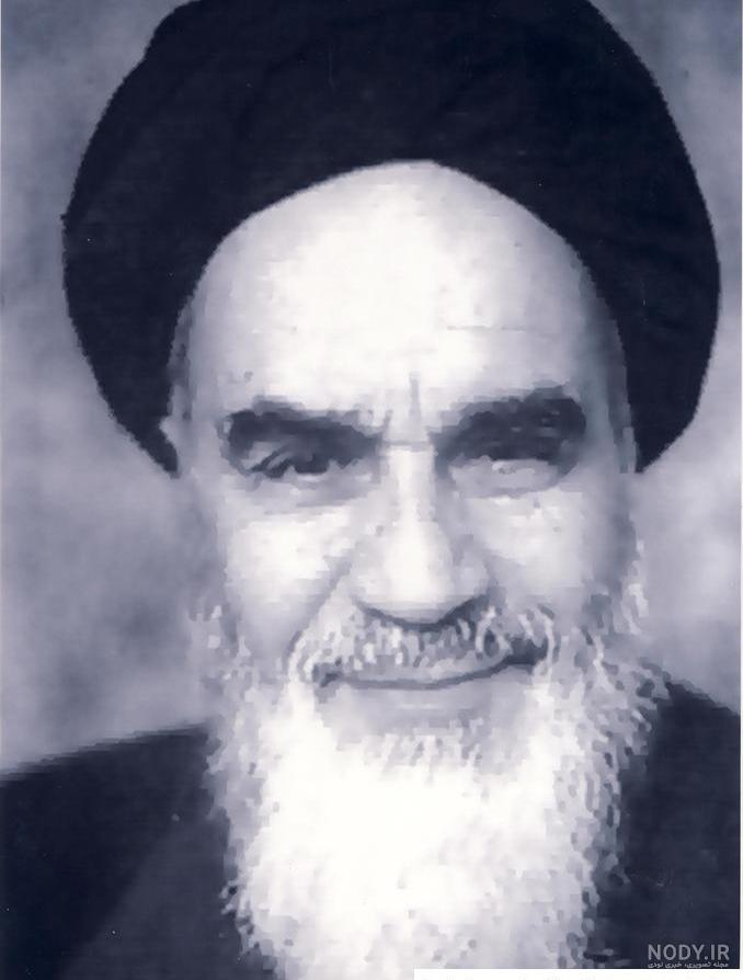 عکس خمینی ماه