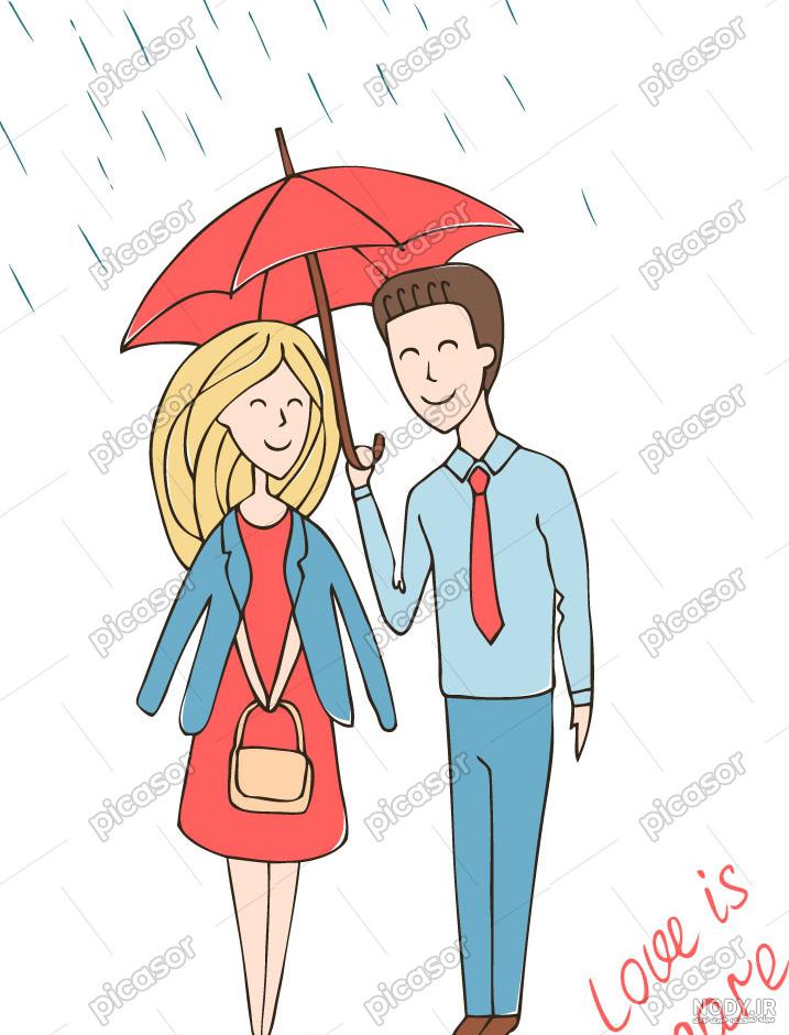 تصاویری زیبا و شگفت انگیز از چترهای دخترانه