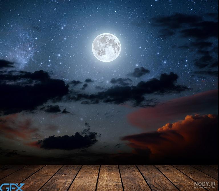 عکس کره ی ماه برای تصویر زمینه