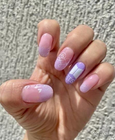 Uña rosa con mariposa | Nail art, Gel nails, Nail de…