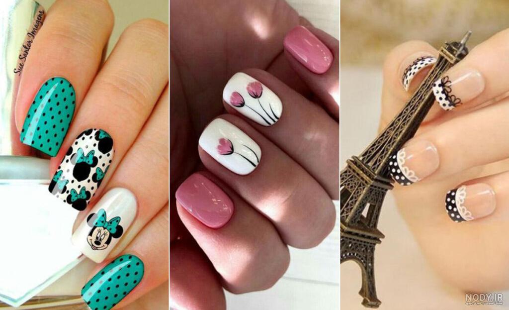 شیکترین مدل ژلیش ناخن 😍 جدیدترین طرح های ژلیش ناخن| وقت مد