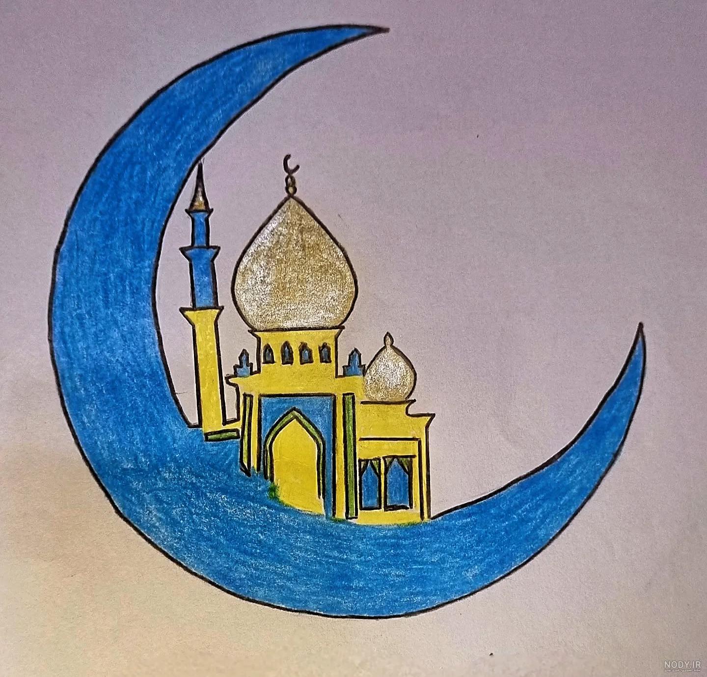 نقاشی تلویزیون آسان کودکانه