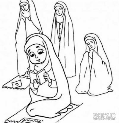 نقاشی عید فطر برای کلاس سوم