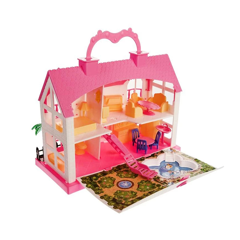 اسباب بازی فقط توی توی | TOY TOY - خانه بزرگ چراغ دار به همراه 20 ...