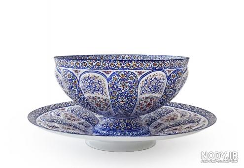 طرح های میناکاری اصفهان | عکس ظروف مینا کاری روی مس 1403 طرح های میناکاری اصفهان | عکس ظروف مینا کاری روی مس 1403