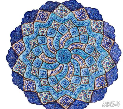 عکس ظروف مینا کاری شده