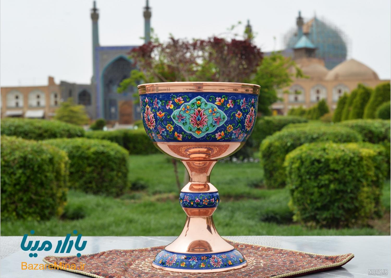 قیمت خرید ظرف میناکاری پایه دار + عکس - آراد برندینگ قیمت خرید ظرف میناکاری پایه دار + عکس - آراد برندینگ