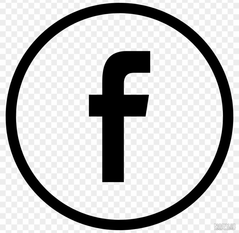logo facebook png blanco y negro
