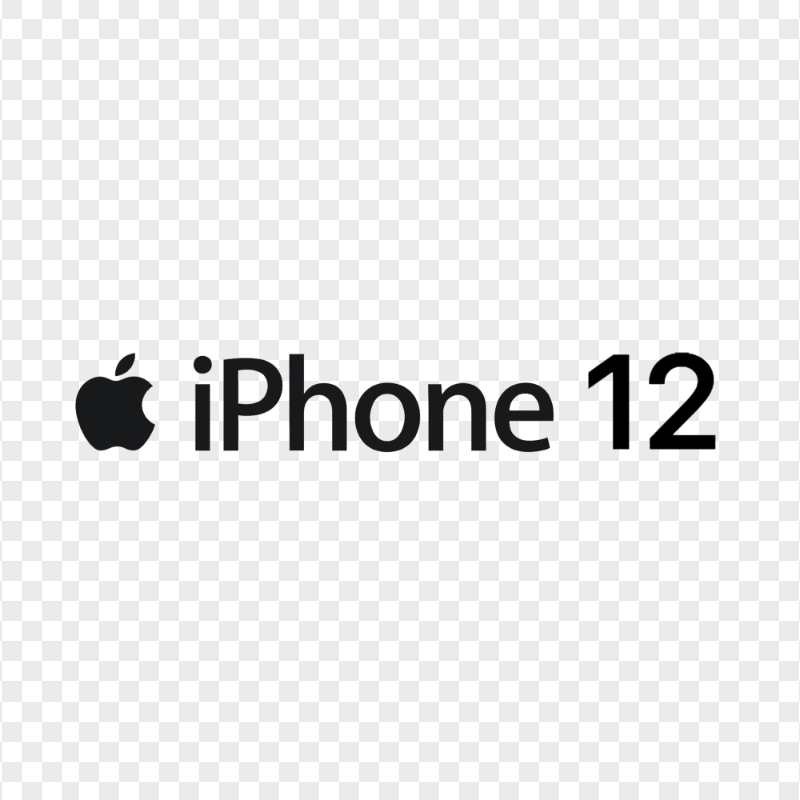 iphone logo png black and white