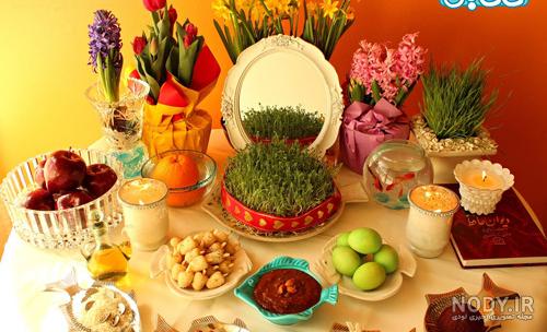 50 مدل نقاشی عید نوروز و نقاشی هفت سین 1403 - اینفینیتی کیدز