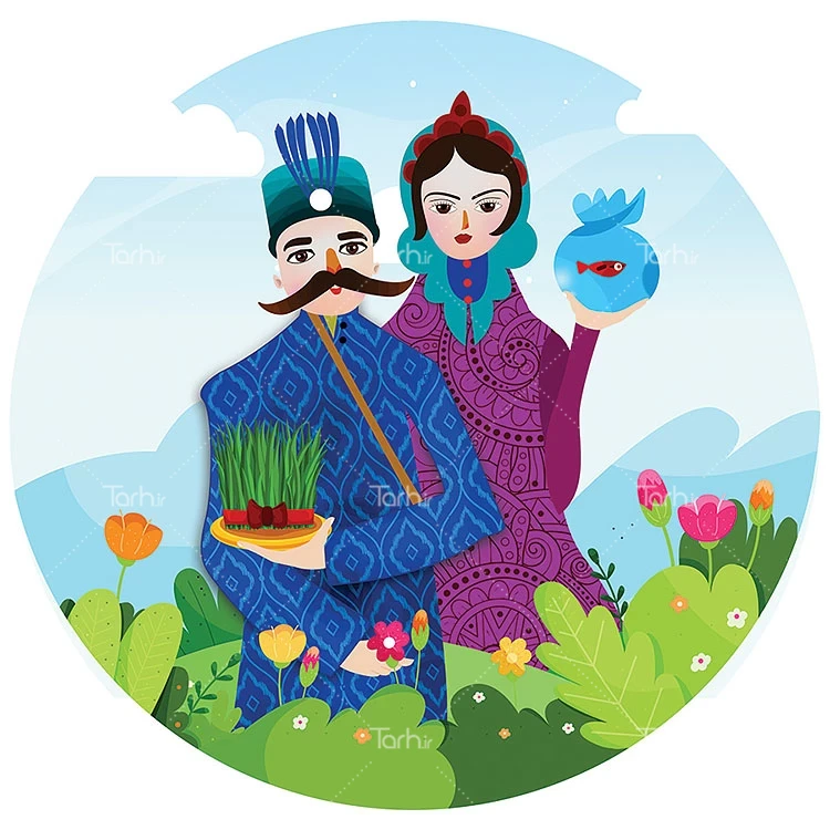 تصویرسازی نسیم نوروزی