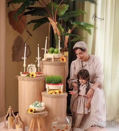 خرید و قیمت استند جشن عید نوروز با جای عکس 3در 4 حداقل ده عدد از غرفه گیفت  ویادبود خاتم قم (هنرکده خاتم)