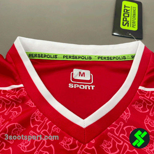 خرید و قیمت پیراهن پرسپولیس 2024 چیتا و لوگو ژله ای | ترب