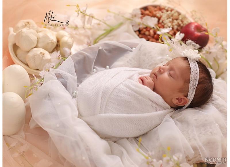 عکس بهاری نوزادی - عکس نودی