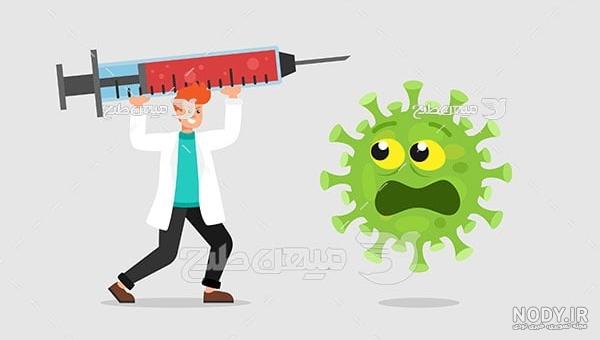 عکس لایه باز ویروس کرونا و متن کرونا را شکست میدهیم