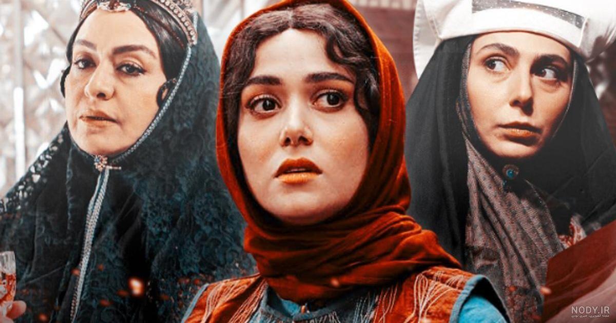 ستاره پسیانی در پشت صحنه جیران + عکس
